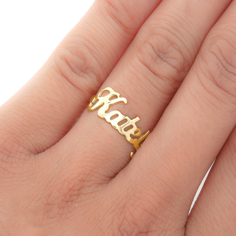  Personalized  Name  Ring  Custom Made Name  Rings  custom 